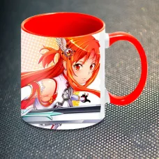 Чашка Fan Girl Асуна Sword Art Online (5637) 330 мл Красный