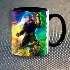 Чашка Fan Girl Avengers Черная Танос (1056) 330 мл Черный Чашка Fan Girl Avengers Черная Танос (1056) 330 мл Черный