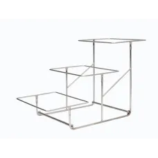 Трёхуровневая подставка из нержавеющей стали One Chef 68×32×42 см