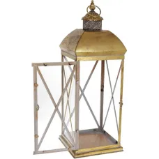 Декоративный подсвечник Bona Фонарь 62 см Gold DP120029