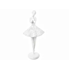 Інтер'єрна статуетка Lefard Ballerina 33.5 см White AL120201
