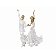 Інтер'єрна статуетка Lefard Wedding dance 35.5 см Білий AL120203