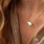 Колье Моя Украина в красном золоте кол02298 Оникс 44