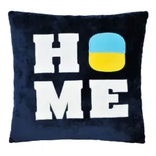 Декоративная подушка HOME Tigres ПД-0439 33х33х11 см Темно-синий Декоративная подушка HOME Tigres ПД-0439 33х33х11 см Темно-синий