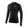 Термобелье мужское Nike M Np Df Tight Top Ls (DD1990-010) L Черный