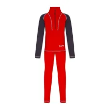 Термобілизна Baft F-Line Kids 128 Сірий/Червоний (FL3403-128)