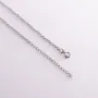 Серебряное колье Лунница 1086 Оникс 50