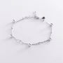 Серебряный браслет Шарики 141503 Оникс 20
