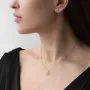Золотой кулон Сердце (бриллианты) пб0220di Оникс