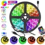Світлодіодна стрічка LED Bluetooth 5 м Прозорий (hub_jo4av7)