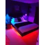 Світлодіодна стрічка LED Bluetooth 5 м Прозорий (hub_jo4av7)