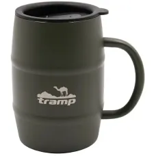 Термо чашка з кришкою Tramp 0,5 л оливкова