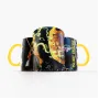 Чашка Fan Girl Зіницю Клинок, що розсікає демонів - Demon Slayer Yellow 330 мл (16465)