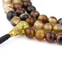 Четки из сардоникса HandiCraft 108 бусин 6.5 мм медь (27198)