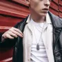 Серебряный кулон Архангел Михаил 133178 Оникс