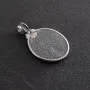 Серебряный кулон Воскресший Иисус Христос 133182 Оникс