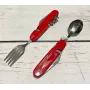 Туристичний набір мультитул Мine 16,5 см Червоний (hub_hh4h3y)