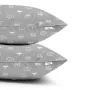 Набор наволочек COSAS GREY CROWNS 40х60 см Серый