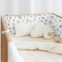 Бортики на кроватку COSAS ANIMALS BEIGE Ранфорс 30х180 см Бежевый