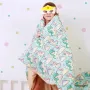 Детский пододеяльник COSAS MINT UNICORN Ранфорс 110х140 см Мятный