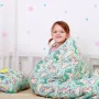 Простирадло півтораспальне COSAS BEIGE DOTS Ранфорс 155х240 см Бежевий