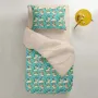 Простирадло півтораспальне COSAS BEIGE DOTS Ранфорс 155х240 см Бежевий