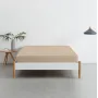 Набір простирадла на резинці COSAS COPPER/ BEIGE GEOMETRY Ранфорс 140х200х20 см 2 шт Бежевий/Коричневий