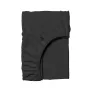 Набір простирадла на резинці COSAS BEIGE / BLACK Ранфорс 160х200х20 см 2 шт Чорний/Бежевий