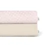 Набор Простыня на резинке COSAS BEIGE/ROSE DOTS Ранфорс 160х200х20 см 2 шт Розовый/Бежевый