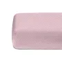 Набор Простыня на резинке COSAS BEIGE/ROSE DOTS Ранфорс 180х200х20 см 2 шт Бежевый/Розовый