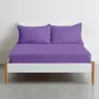 Простирадло на резинці COSAS LAVENDER Ранфорс 180х200х20 см Світла слива