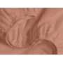 Дитяче простирадло COSAS COPPER Ранфорс 60х120х12 см Цегельний