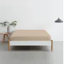 Набір простирадла на резинці COSAS BEIGE GEOMETRY Ранфорс 60х120х12 см 2 шт Бежевий/Коричневий