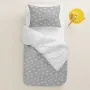 Дитяча постільна білизна в ліжечко Grey Crown COSAS сірий 110х140 см