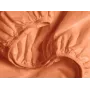 Підлітковий комплект на резинці COSAS FOREST CS1 Ранфорс 155х215 см Теракот/Білий