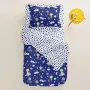 Детское постельное белье в кроватку COSAS Little Prince 110х140 см Разноцветный