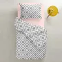 Подростковое постельное белье ROSE ORNAMENT COSAS серый 155х215 см