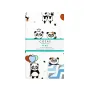 Детское постельное белье в кроватку Love Panda COSAS Голубой 110х140 см