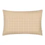 Сімейний комплект на резинці COSAS BEIGE GEOMETRY Ранфорс 2х160х220 см Бежевий/Сірий