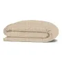 Євро комплект на резинці COSAS BEIGE GEOMETRY Ранфорс 200х220 см Бежевий/Сірий