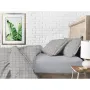 Полуторное постельное белье Grey Geometry COSAS серый 160х220 см