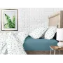 Полутораспальный комплект COSAS COLOR BLOTS Ранфорс 160х220 см Голубой/Белый
