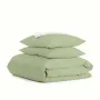 Семейная постель с простыней на резинке Olive COSAS Оливка 2х160х220 см