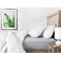 Евро постельное белье Snow CS1 COSAS Белый 200х220 см