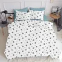 Евро постель с простыней на резинке Big Star CS4 COSAS серый 200х220 см