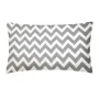 Евро постельное белье Grey Zigzag COSAS серый 200х220 см
