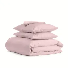 Євро комплект COSAS BEIGE SATIN CS10 Сатин 200х220 см Бежевий