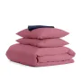 Семейный комплект COSAS ROSE SATIN CS6 2х160х220 см Синий/Розовый