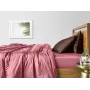 Семейный комплект постельного белья Rose CS9 COSAS Шоколад 2х160х220 см