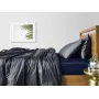 Євро комплект COSAS GREY SATIN CS6 200х220 см Синій/Сірий